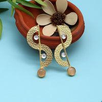 Thumbnail for peach color amrapali earrings (ampe391pch)