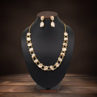 Thumbnail for white color amrapali necklace set (ampn145wht)