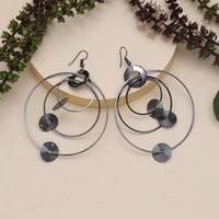 Thumbnail for black color fashion earrings (ante1719blk)