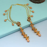 Thumbnail for gold color bahubali earrings (bble428gld)