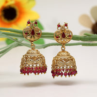 Thumbnail for rani color premium copper earrings (cpe106rni)