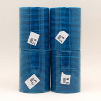 Thumbnail for firozi color 4 set of velvet fashion bangles combo size(2 set of 2.6, 2 set of 2.8) fb112cmb