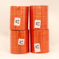 Thumbnail for orange color 4 set of fashion bangles combo size(2 set of 2.6, 2 set of 2.8) fb166cmb