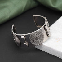 Thumbnail for silver color oxidised bracelet (gsb310slv)