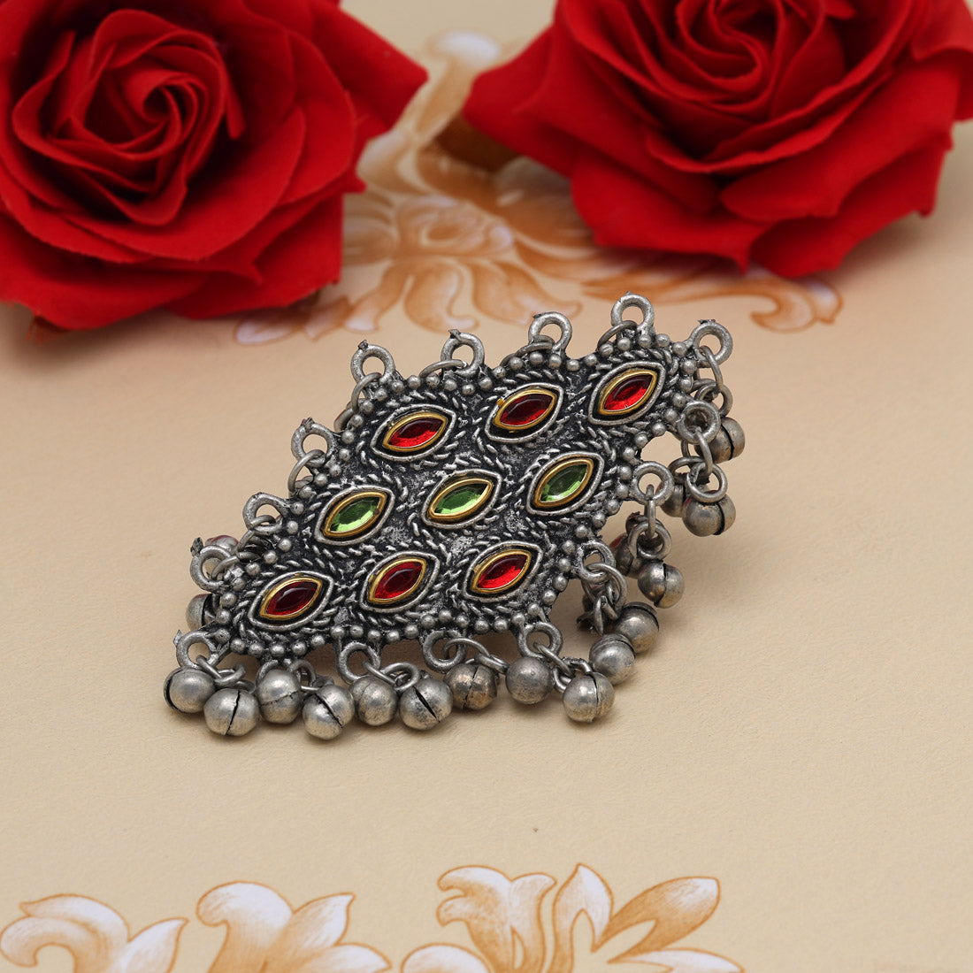 multi color oxidised rings (gsr531mlt)