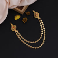 Thumbnail for gold color gold plated hair pin / juda pin (hrp189gld)