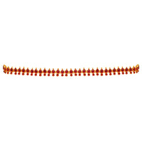 Thumbnail for maroon color glass stone kamarband (kmbnd368mrn)
