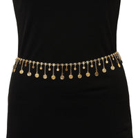 Thumbnail for gold plated kamarband waist belt for women//girls (kmbnd471gld)