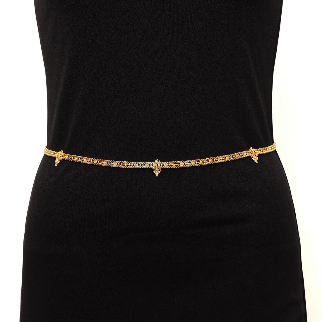 gold plated kamarband waist belt for women//girls (kmbnd474gld)