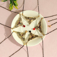 Thumbnail for assorted color 5 piece of mangalsutra combo (ms154cmb)