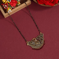 Thumbnail for maroon & green color mangalsutra (ms296mg)