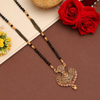 Thumbnail for gold color long mangalsutra (ms320gld)