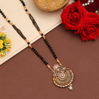 Thumbnail for gold color long mangalsutra (ms321gld)