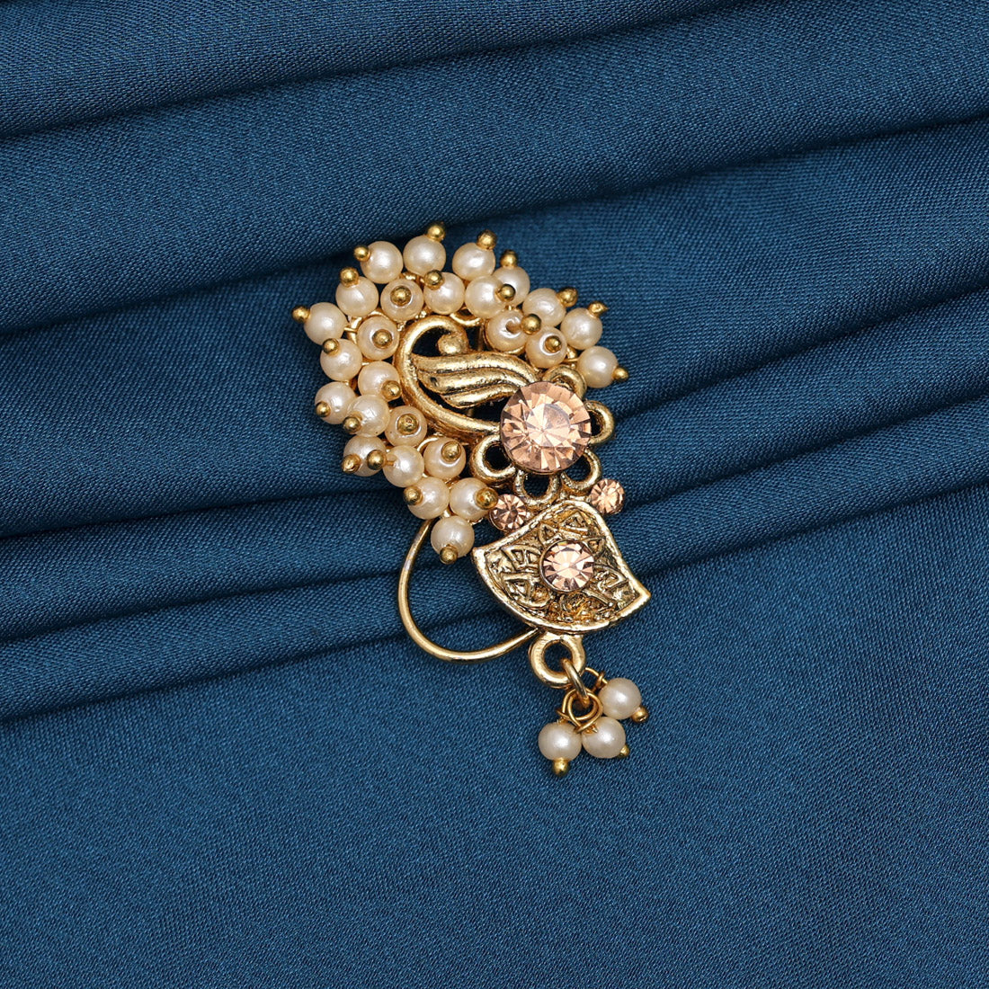 gold color nose pin (nsp114gld)