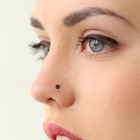 Thumbnail for black color nose pin combo of aprox 40 pieces (nsp250cmb)